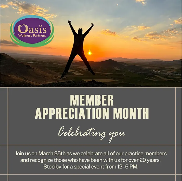 Member Appreciation Month - Celebrating You!