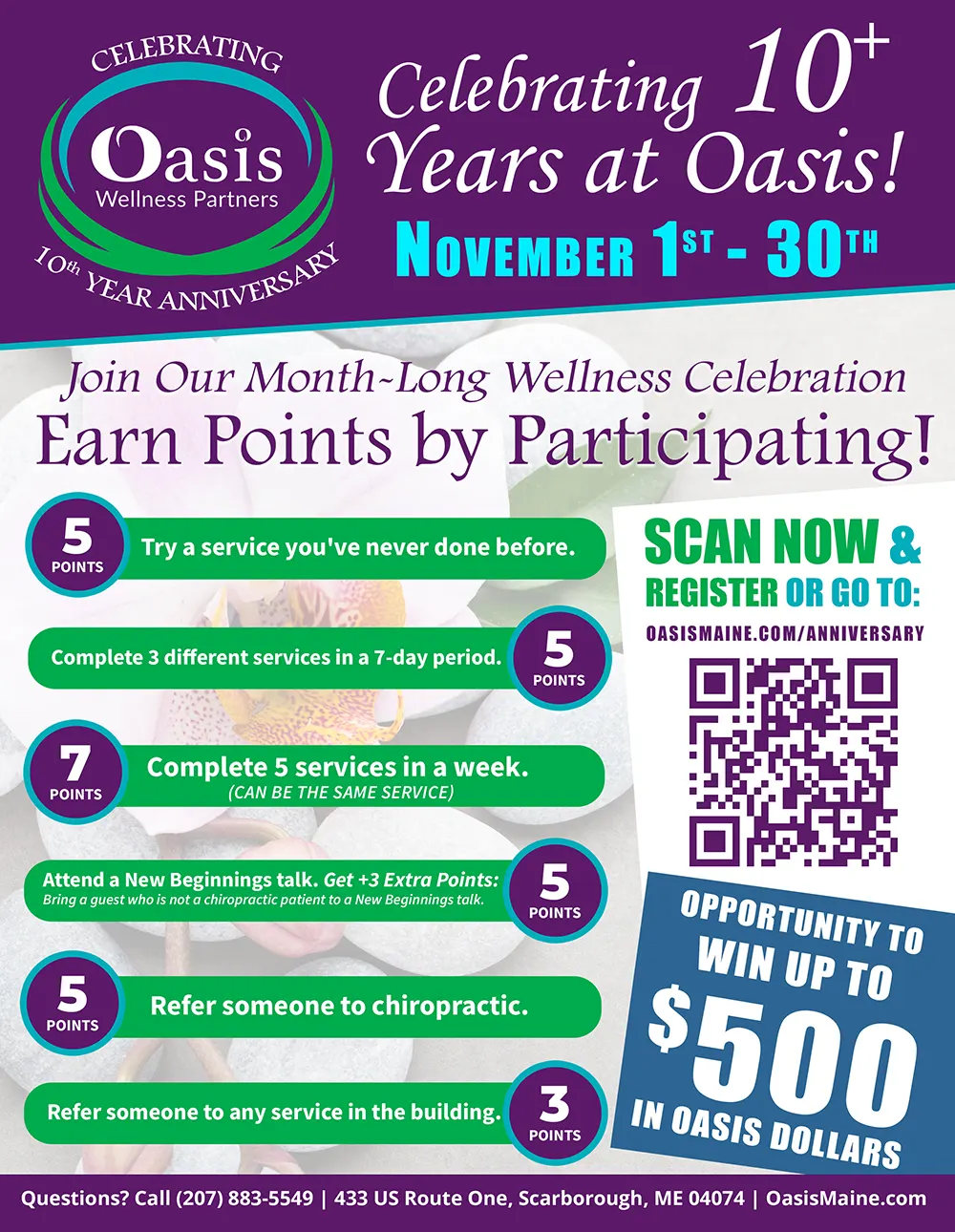 Oasis Wellness Partners - 10 Year Anniversary